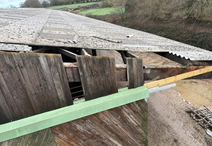 Pas moins de huit bâtiments sont impactés par la tempête Goretti chez Paul-Albert Mouchel.