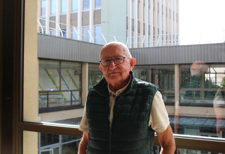 Régis Chevallier, président de la section des anciens FDSEA de l'Orne.