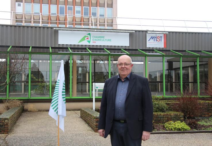 Jean Grimbert, ancien secrétaire général de la FDSEA 61, entre 2000 et 2004.