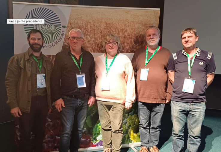 Davis Hastain (Saint-Manvieu-Morrey - Calvados), Sébastien Delafosse (Biéville -Manche), Martine Herbert (Beauficel - Manche), Gaétan Brisset (La Hague - Manche) et David Leclerc (Saint-Lô - Manche).