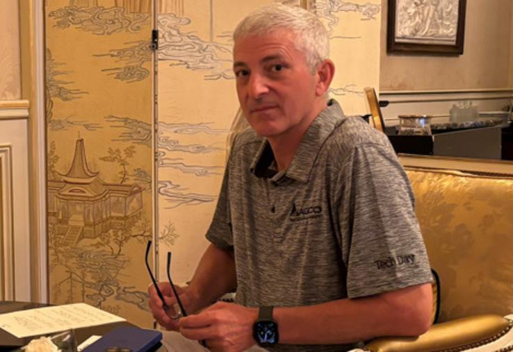 "La France est notre premier marché européen". Eric Hansotia p-dg du fabricant américain AGCO