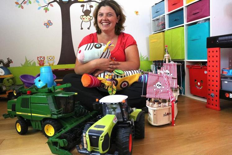 Céline Baillieul est mère de Renan, 6 ans ; Morgan, 3 ans ; Enola, 8 mois. « Quand je suis retournée au travail j’étais en forme », apprécie-t-elle. Installée en 2006, elle n’a pas eu besoin, pour son premier enfant, de faire appel au service de remplacement. DR