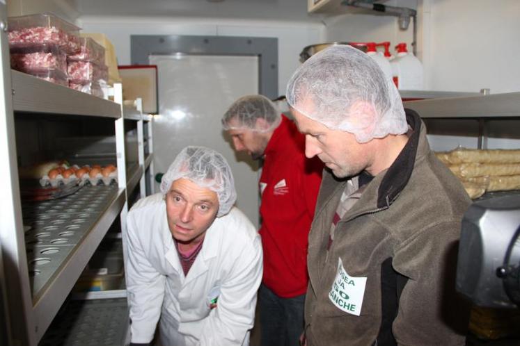 La FDSEA et les JA ont effectué de nombreux contrôles dans la restauration hors domicile à Saint-Lô.