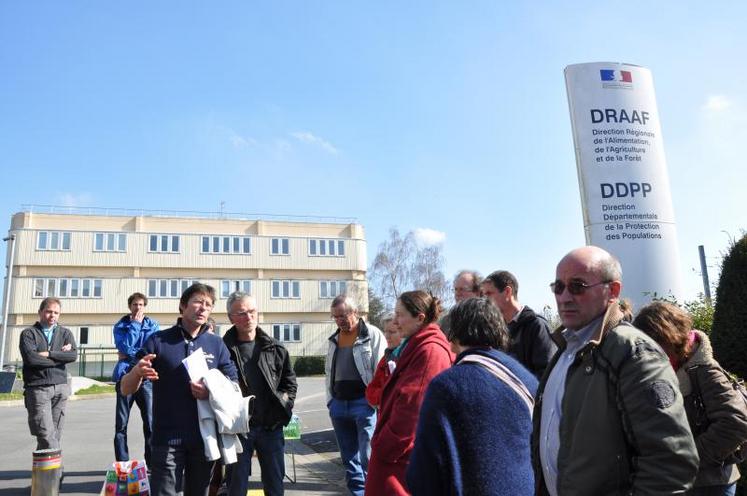 A la sortie de la rencontre avec le directeur adjoint de la Draaf, le président du GRAB, Loïc Ducloué ne s'est pas montré rassuré. Il reste vigilant aux annonces faites par l'administration.