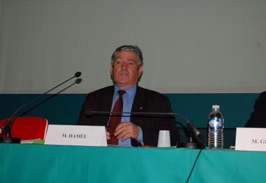 Michel Hamel, président d’APV 50, “je demande une plus grande implication des éleveurs dans l’association”.
