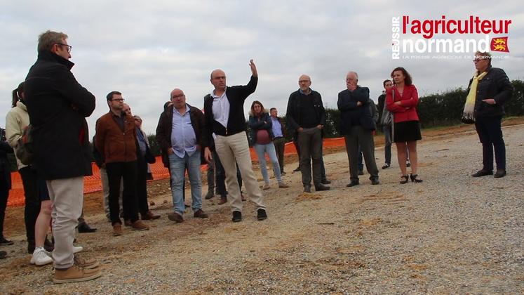 Preview image for the video "Teillage : pose de la première pierre à Saint Manvieu".
